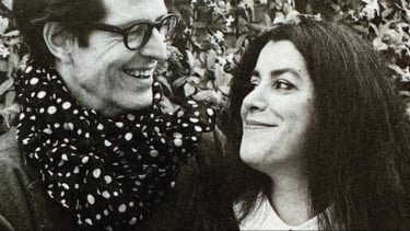 Marjane Satrapi dan suaminya, Mattias Ripa