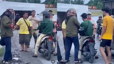 Viral Wanita Hamil Ditendang Karena Diduga Merekam Keributan