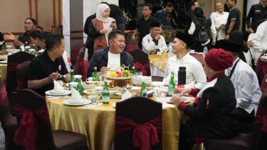 Ketum DPP PSI, Kaesang Pangarep bertemu Gubernur Sumsel, Herman Deru