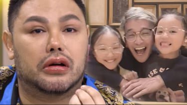 Ivan Gunawan tak kuasa menahan air mata saat teringat doa Ruben Onsu