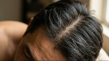 Ilustrasi Rambut Uban