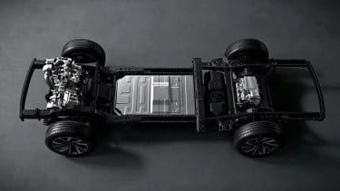Ilustrasi mobil hybrid