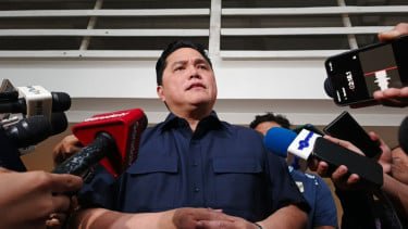 Erick Thohir Ngobrol Panjang Lebar dengan Mees Hilgers Jelang Timnas Indonesia Hadapi Mozambik, Begini Katanya