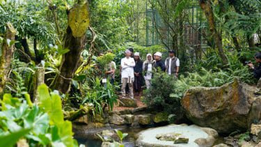 Kemenhut Resmikan Lembah Aviary