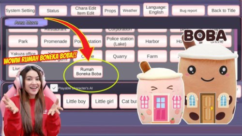 Cara Bikin Rumah Boba Aesthetic di Sakura School Simulator: Manual atau Pakai ID, Sama Serunya!