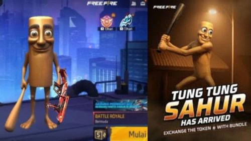 Karakter AI "Tung Tung Tung Sahur" Masuk Game Free Fire, Kreatornya Kecewa karena Tidak Dimintai Izin