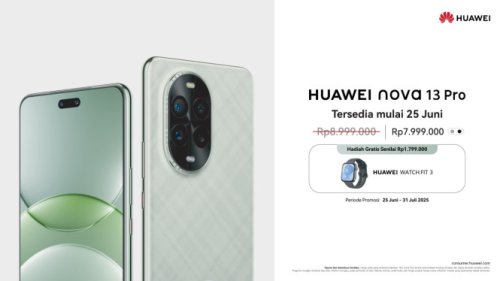 Smartphone atau Aksesoris Fesyen? Huawei Nova 13 Pro bikin Kamu Tampil Kece Sekaligus Jago Foto