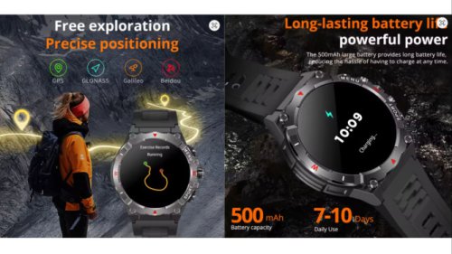 Worth It Parah! Harganya Cuma Rp400 Ribuan Tapi Smartwatch Ini Punya Fitur GPS, Kompas, sampai Altimeter Barometer