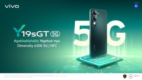 Vivo Y19sGT 5G Resmi Rilis di Indonesia, HP 5G Sejutaan dengan Baterai Tahan 5 Tahun