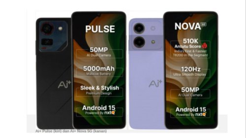 Viral di India! HP Baru AI+ Bawa OS Sendiri, Fokus Privasi dan Harga Murah