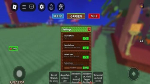 Kode Grow a Garden Roblox 2025 Resmi Dirilis, Ada Benih Premium dan Item Dekorasi
