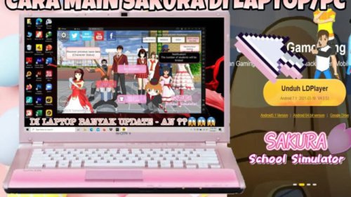 Cara Download Sakura School Simulator di Laptop dan PC, Tanpa Ribet!