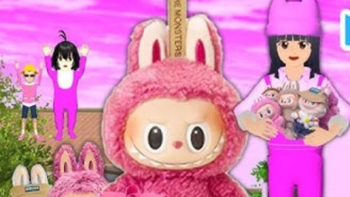 Cara Mendapatkan Boneka Labubu Pink Langka di Sakura School Simulator, Ternyata Ada di Sini!