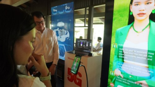 5G Telkomsel bikin Live Shopping Secepat Kilat