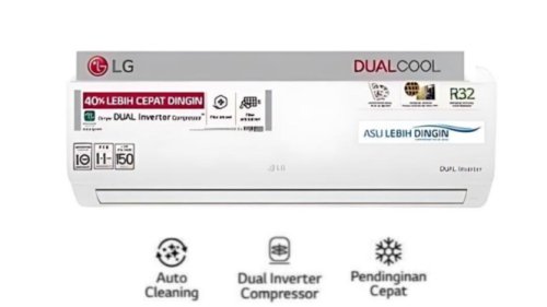 Tagihan Listrik Turun Drastis? Ini Rahasia AC LG Dual Cool Inverter T05 EV5