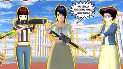 Panduan Lengkap Cara Menembak di Sakura School Simulator, Pemula Wajib Coba!