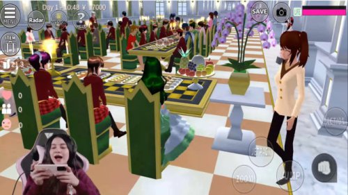 Rahasia Bikin Pesta Super Megah di Sakura School Simulator, Semua Karakter Pasti Datang!