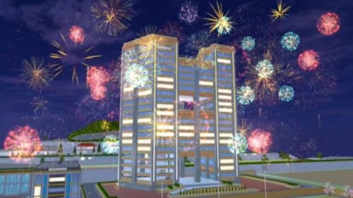 Cara Membangun Rumah Mewah 10 Lantai di Sakura School Simulator