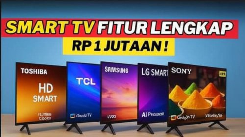 Top 10+ Smart TV Murah di Bawah 2 Juta Terbaik 2025 yang Bikin Nonton di Rumah Makin Seru