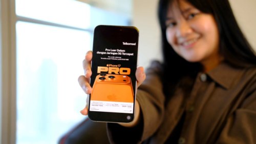 Kerja Makin Ngebut Pakai iPhone 17 dan Jaringan 5G Telkomsel