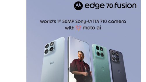 Bocoran Resmi Motorola Edge 70 Fusion Terkuak: Kamera Sony Lytia, Layar 144Hz, Baterai 7.000 mAh