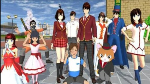Cara Mudah Terbang Tinggi Tanpa Jetpack di Sakura School Simulator