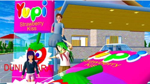 Rumah Yupi Model Terbaru di Sakura School Simulator