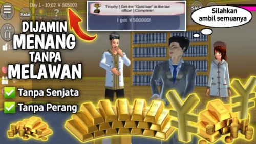 Panduan Lengkap Cara Menjadi Orang Paling Kaya di Sakura School Simulator!