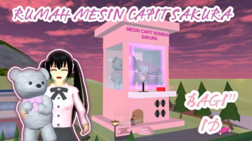 Cara Bermain Capit Boneka dan Mendapatkannya di Sakura School Simulator!