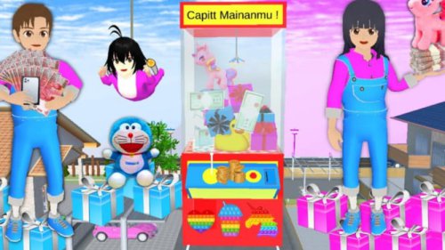 Cara Praktis dan Mudah Bisa Membangun Rumah Capit Boneka Sakura School Simulator