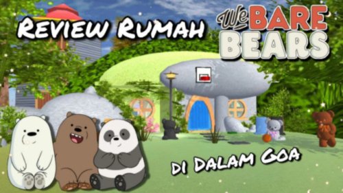 Gak Nyangka! Rumah We Bare Bears Bisa Kamu Kunjungi untuk Bermain di Sakura School Simulator, Begini Caranya!