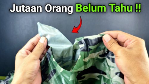 Begini Cara Mudah Memperbaiki Jas Hujan yang Sobek Seperti Baru Lagi
