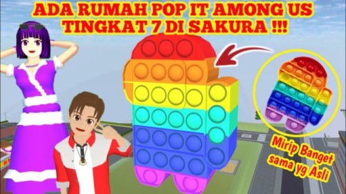 Cara Mengunjungi Rumah Pop It Unicorn di Sakura School Simulator: Tempat Aesthetic Favorit 2025!