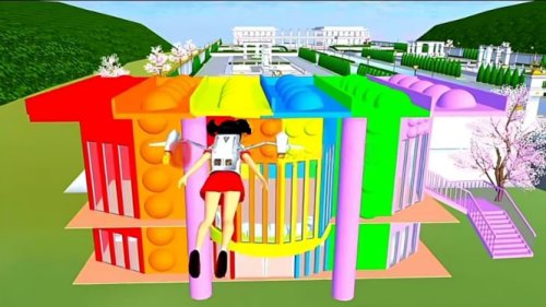 Cara Mudah Menemukan Rumah Pop It di Sakura School Simulator yang Viral dan Super Aesthetic