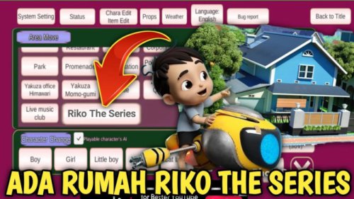 Panduan Terbaru Bermain Ke Rumah Riko The Series di Sakura School Simulator