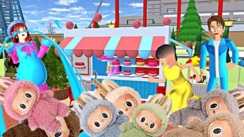 Panduan Lengkap Menemukan Boneka Labubu di Sakura School Simulator, Lokasinya Bikin Penasaran!
