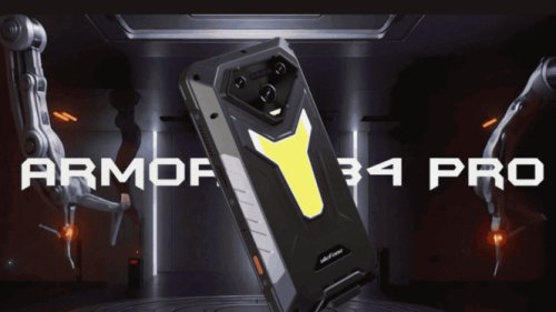 HP Tahan Banting Ulefone Armor 34 Pro Resmi Dirilis, Punya Proyektor dan Baterai Jumbo!