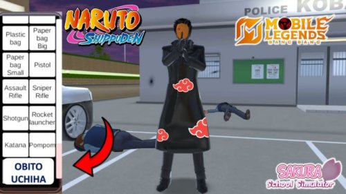 Cara Membuat Karakter Uchiha Obito di Sakura School Simulator: Panduan Lengkap dan Mudah!