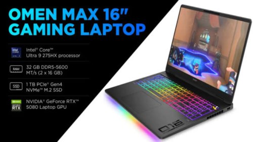 HP OMEN MAX 16 Resmi Rilis! Laptop Gaming dengan RTX 5080 &amp; Bisa Overclock &ndash; Ini Spesifikasi Gila-gilaannya!