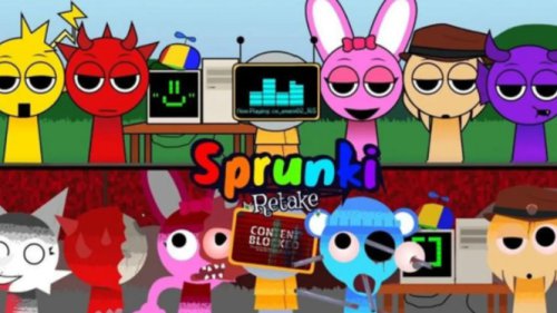 Sprunki Retake Rilis! Fitur Sinematik Baru &amp; Karakter Eksklusif Bikin Gameplay Makin Epic!