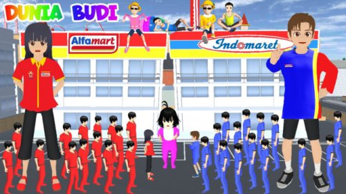 Kumpulan Terbaru ID Alfamart &amp; Indomaret di Sakura School Simulator
