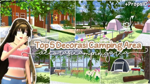 Top 5+ Lokasi Glamping Paling Hits di Sakura School Simulator, Estetik Banget dan Bikin Betah!