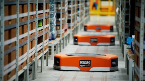 1 Juta Robot Amazon Kuasai Gudang, Efisiensi Meningkat tapi Pekerja Terancam