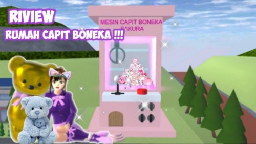 Cara Bermain Mesin Capit Boneka di Sakura School Simulator dan Dapatkan Bonekanya Sekarang!