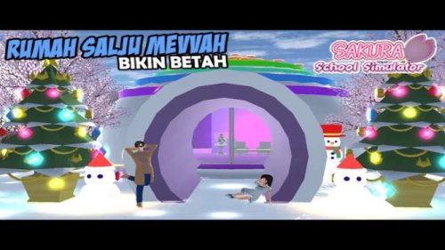 Cara Mudah Menemukan Rumah Salju di Sakura School Simulator, Lengkap dengan Koordinat dan Tips Seru!