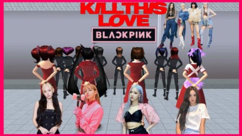 Cara Seru Nonton Konser Blackpink di Sakura School Simulator, Bisa dari HP!