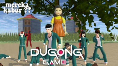 Cara  Membangun Arena Squid Game di Sakura School Simulator