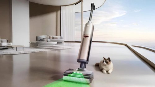 Cerdas Mengidentifikasi Debu Tersembunyi, Inovasi Sisir Emas Anti Rambut Kusut, Kontrol Air Presisi &amp; Anti Gores, Lengkap dengan Mode Pembersihan Variatif, Pembersihan Higienis: Air Panas &amp; Sterilisasi, Hemat Energi &amp; Tahan Lama, Peluncuran Produk Lain: Robot Vacuum &amp; TV Canggih, Haier RHXG-H1, Mesin Penggosok Lantai Canggih 20.000Pa dengan Teknologi AI dan Sterilisasi Maksimal