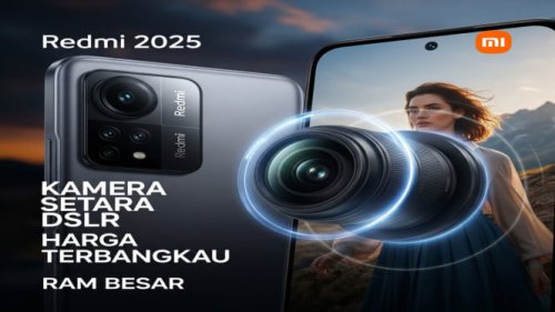 Top 5+ Rekomendasi HP Redmi 2025 dengan Kamera Setara DSLR, Harga Terjangkau &amp; RAM Besar