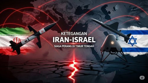 Iran Nyatakan Siaga Tempur, Rudal dan Drone Dikerahkan Hadapi Ancaman Israe